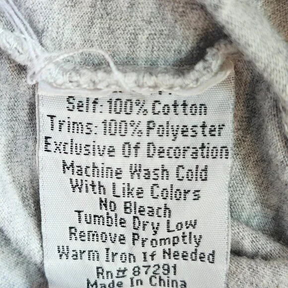 JOHNNY WAS Embroidered Jersey Top - Picture 9 of 9